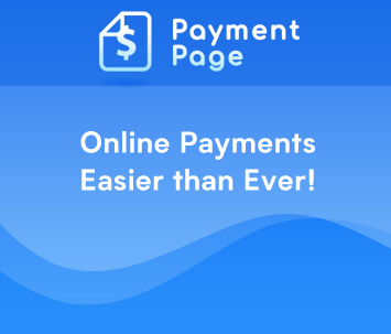 Sample payment page